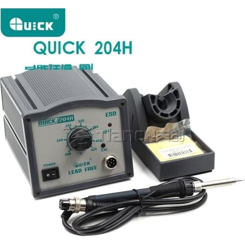 Original QUICK 204H Lead-free High-frequency Eddy Current Soldering Station,QUICK204H 90W