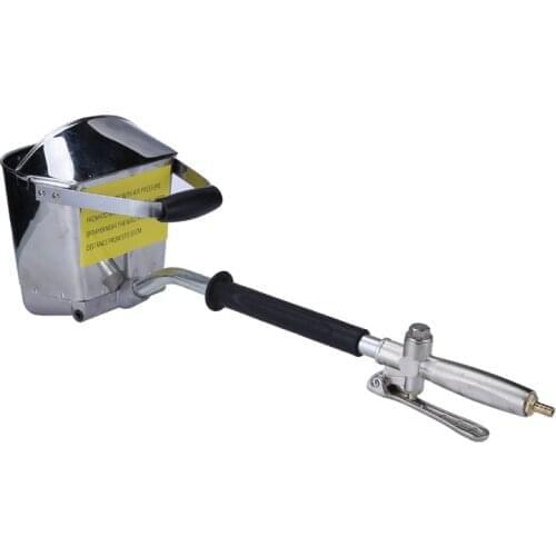 WENXING Spray Gun for Painting Walls Cement Mortar Sprayer Spray Gun Hopper Gun Render Sprayer Hopper Bucket Gypsum Gun