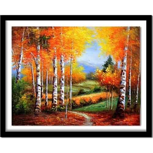 Full Diamond Embroidery Nature Landscape Needlework Craft Gift DIY 5D Scenic Diamond Painting Cross Stitch F212