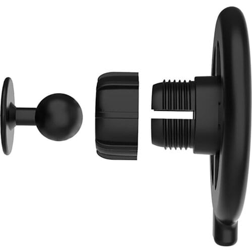 For Apple Wireless Charger Adjustable Rotating Car Mount Air Vent Mount Bracket Car Phone Holder Stand