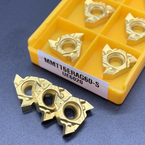 MMT 16ER 11ER Thread Turning Tool Carbide Insert CNC 22IR Turning Slotting Thread Tool 16IR 22ER 11IR AG55 AG60-S VP15TF US735