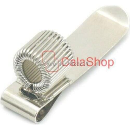 10 Pcs / Lot 1 Hole Pen Holder With Pocket Clip Perfect For Doctors Nurse Uniform Notebook Pocket Wallet
