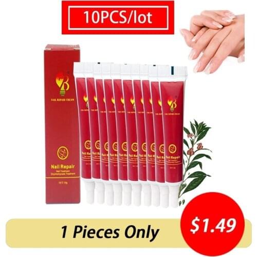 10PCS Fungal Nail Repair Essence Serum Toe Nail Fungus Treatment Nails Gel Anti Infection Paronychia Onychomycosis Nails Care
