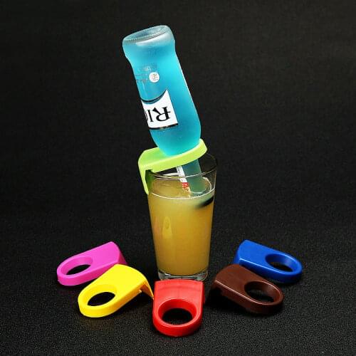 12PCS ABS Bottle Buckle Beer Cocktail Snap Bar Drink Clips Bottle Holders Bar Accessories Home Bars Bottle Cap