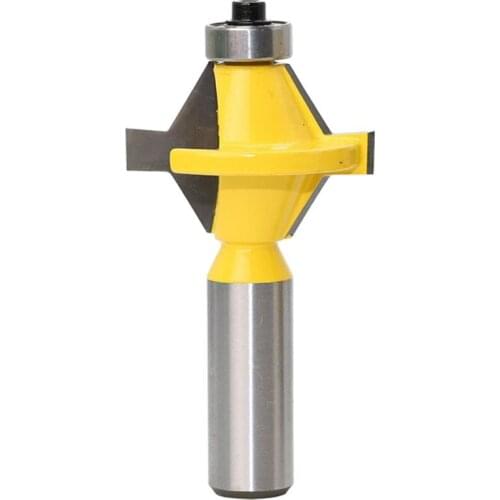 2PCS 120 Degree Lock Miter Finger Joint Router Bits 1/2'' Shank Milling Cutter 667A