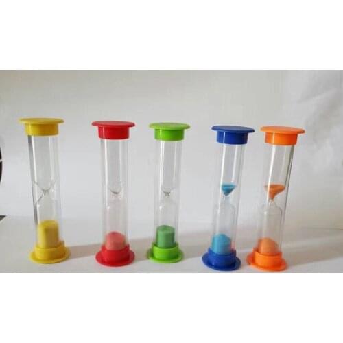 200pcs Mini Sandglass Hourglass Sand Clock Timer 60 Seconds 1 Minute Glass Tube Timing Cooking Kitchen Gadget Gift lin3840
