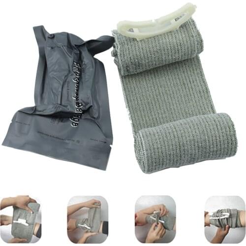 4/6 Inches Madicare Israeli Bandage Trauma Dressing,Outdoor Camping First Aid, Medical Compression Bandage, Emergency Bandage