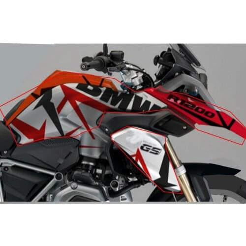 For BMW Motorrad R1200GS-LC 2013 2014 2015 2016 kit Beak Fender Motorcycle Decal Sticker Tank sticker