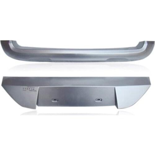 For Ford Ecosport 2013-2017 Car styling High quality plastic ABS Chrome Front+Rear bumper cover trim Car accessories