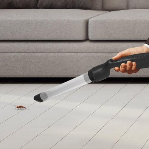 Electronic Insects Catcher Suction Trap Tube Handheld Bug Fly Vacuum Cleaner Household Insects Fly Catcher Pest Trap Control