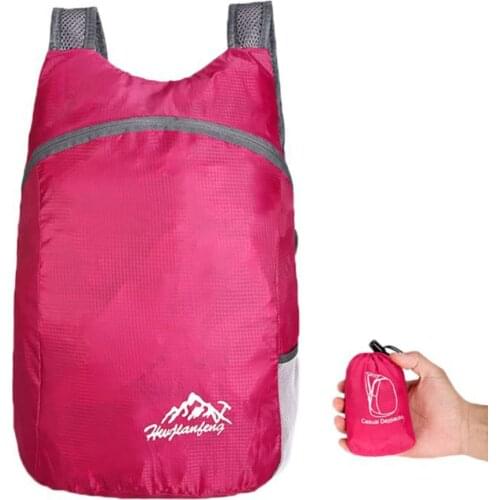 15L Lightweight Packable Backpack Foldable ultralight Outdoor Folding Backpack Travel Bag Sports bag