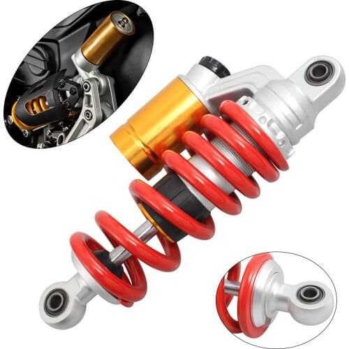Motocycle Adjustable Air Shock Absorber Gas Rear Suspension For Honda Msx 125 Grom SF Electric Monkey Cafe Racer Bobber Chopper