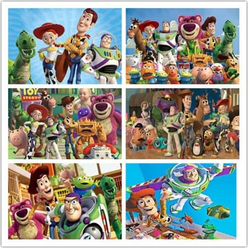 Disney 5D DIY Toy Story Diamond Painting Cross Stitch Kits Diamond Embroidery Full Mosaic Rhinestone Craft Lovers for Home Decor