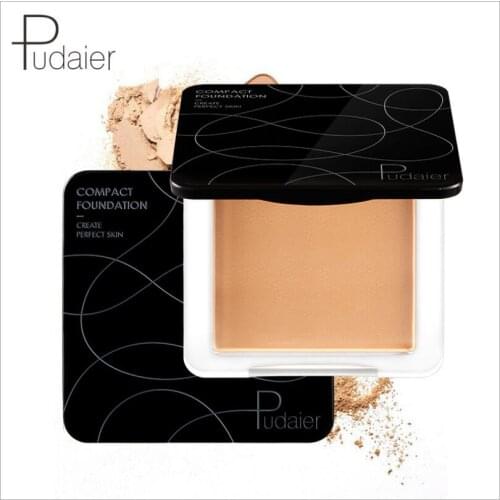 New Soft Natural Powder for Face Oil-control Mineral Face Powder Compact Foundation translucent powder Pressed With Puff T1560