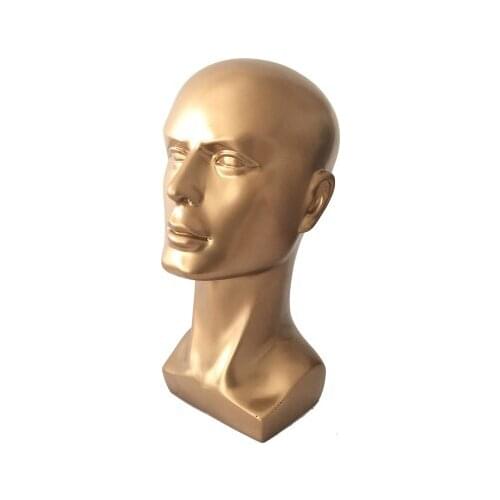New Arrival Different Color Fiberglass Head Mannequin Head Model On Sale