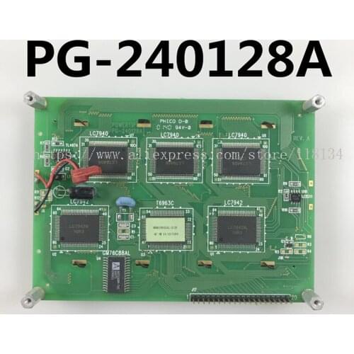 New Compatible LCD for PG-240128A PG240128A Powertip LCD Screen Module Replacement