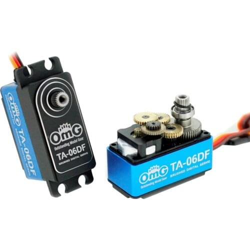OmG TA-06DF Full-Metal Brushed Low-Profile High-Voltage Digital Servo For TAMIYA Rc Car / Racing Rc Car Accessories