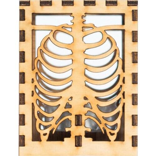 Halloween LED Retro Garden Shadow Lamp Hollow Shadow Skull Rib Projection Lantern Outdoor Lighting Waterproof Landscape Light