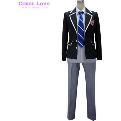 Date A Live Itsuka Shidou School Cosplay Costume Christmas New years Costume