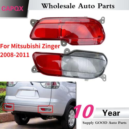 CAPQX Rear reflector Brake light For Mitsubishi Zinger 2008 2009 2010 2011 Rear fog lamp light