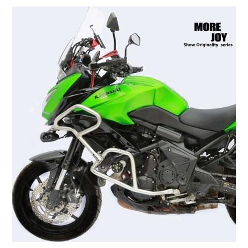 For Kawasaki Versys 650 Engine Guard Crash Bar Tank Bumper Motorcycle Stunt Cage Protector