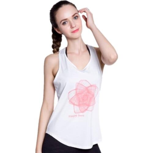 Female Sport Gym Workout Fitness Stringer Weight Loss Singlets Vest Shirt Breathable Male Running T-Shirt Sport Shirt