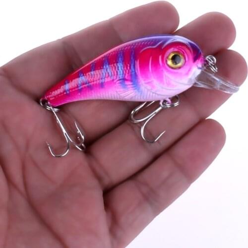 1pcs New Crankbait Hard Fishing Lure 7cm 11.5g Artificial Fishing Wobblers Swimbait Crank Bait Pesca Fishing Tackle Catfish Lure