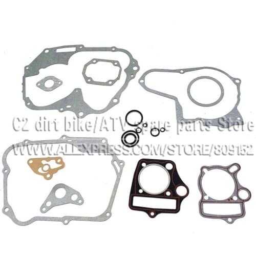110cc Horizontal Engine Full Gasket O Ring Cylinder Head Gasket For ATV Dirt Pit Bike Money Bike Z50 Motocross