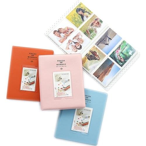 128 Pockets Polaroid Photo Album 3 Inch Mini Instant Picture Case Storage For Fujifilm Instax Film 8 Korea Album Fotografia