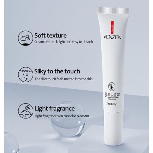 20g Facial Treatment Gel Sterilization Anti-infection Acne Scar Treatment Cream Facial Acne Care Tea Tree Medicinal Acne Gel