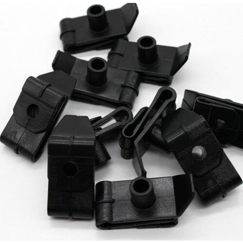 10PCS Clips 90467-05138 Retainer Accessories Black Bumper For Toyota Lexus Bumper Cover Clips For Toyota Car Accessories
