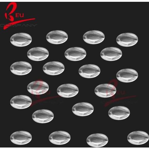Diameter 17mm Biconvex Lens with Focal length 28mm plastic Optical Lens