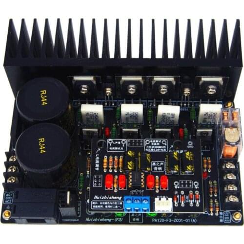 F3 discrete pair ON transistor power 150W+150W stereo amplifier kit /amplifier board