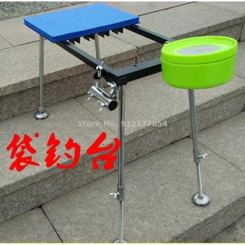 Pocket Fishing Platform Pocket Mini Portable Ultra Portable Multifunctional Fishing Chair Fishing Chair Fishing Box Fishing Stoo
