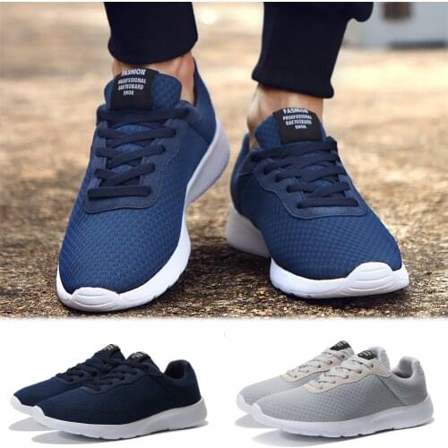 Summer Mesh Men Shoes Lightweight Sneakers Men Fashion Casual Walking Shoes Breathable Slip On Mens Zapatillas Hombre