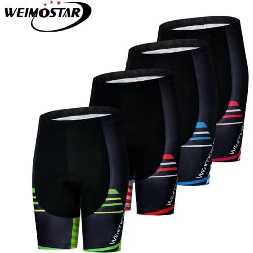 Weimostar Summer Cycling Shorts Womens Outdoor Sports Racing Bicycle Bike Shorts 3D Paded Breathable Underwear