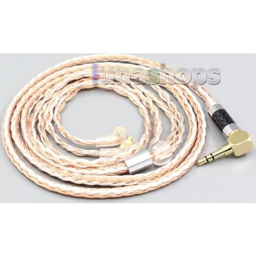 LN006706 2.5mm 4.4mm XLR 16 Core Silver Plated OCC Mixed Earphone Cable For Etymotic ER4SR ER4XR ER3XR ER3SE ER2XR ER2SE