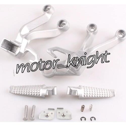 New Rear Passenger Foot Pegs L&R Footrest & Brackets For Suzuki GSXR 1000 2003-2004