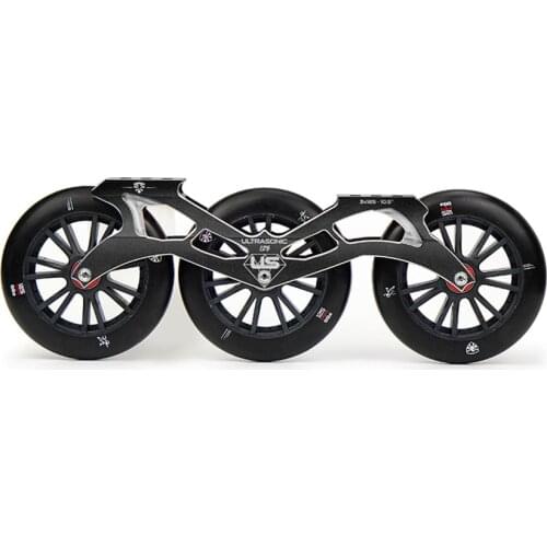 Flying Eagle Ultrasonic Inline Speed Skate Frame 3X125mm 88A Wheels ILQ-9 Bearings Aluminum CNC 10.5'' 267mm Speed Patine Basin