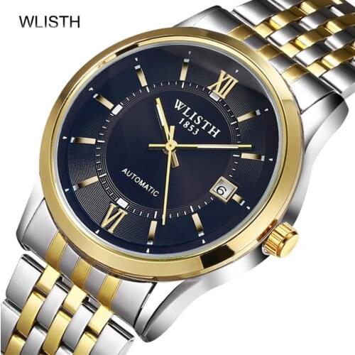 Retro Mens Watches - Elegant Sport Quartz Analog Black Mesh Stainless Steel Waterproof Chronograph Wrist Watch - Brand Watch