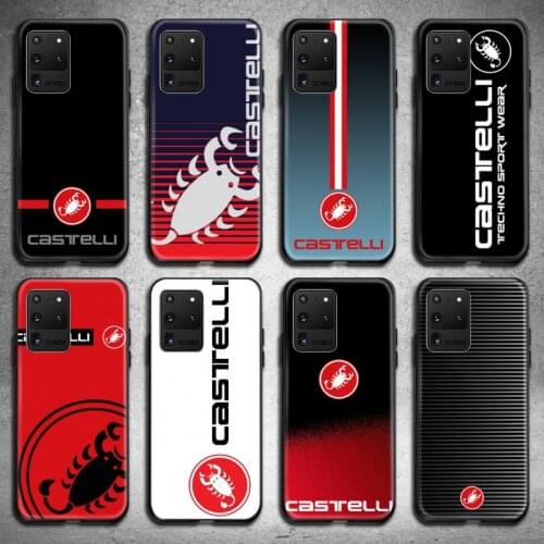 Bicycle Clothing Brand Castellis Phone Case For Samsung Galaxy S21 Plus Ultra S20 FE M11 S8 S9 plus S10 5G lite 2020