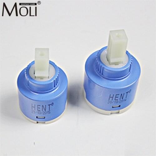 High quality 2pcs/lot 35mm 40mm cartridge mixer ceramic cartridge valve for faucet replace part