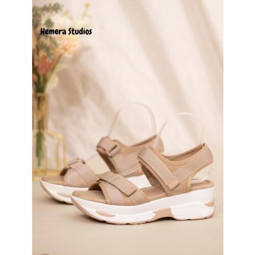 Hemera Studios sandals flat technical platform women hiking Trecking summer 2021 sports closure adherent Multicolor