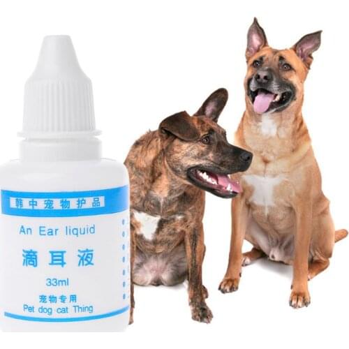 Pet Cat Ear Drops Dog Ear Inflammation Anti-dog Ear Mite Medicine Wash Ear Water
