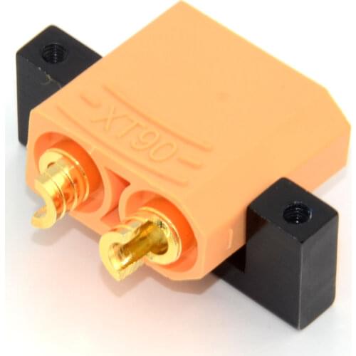 XT60 XT90 Plug Fixed Metal Seat Connector Mount Holder Bracket Support Base Fixture Deck Reduce Vibration for DIY RC UAV