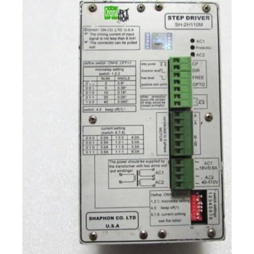 Brand New And Original Stepper Driver SH-2H110M Spot Photo, 1-Year Warranty
