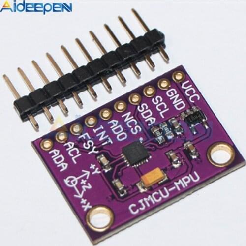 GY-6500 MPU-6500 Sensor 6-Axis Gyroscope Acceleration Sensor Module SPI/IIC I2C Interface MPU6500 For Arduino Expansion Board