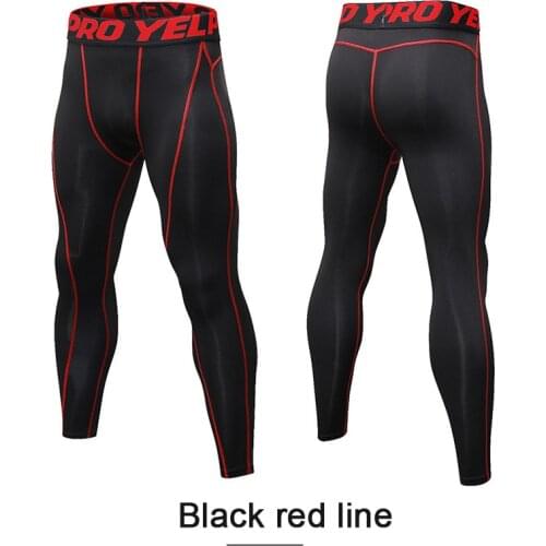 Mens Tights Compression Pants Running Leggings Fitness Jogging Leggings Tights Men Gym Skinny Trousers