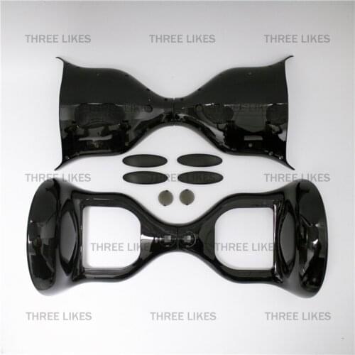 New 2 Wheels Mini Self Balancing Electric Scooter Outer Shell Sets Replacement Case Cover Kit for 10 Inches Hoverboard, Black