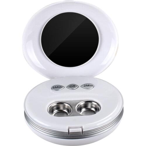 Mini Portable Contact Lens Ultrasonic Cleaner OK Glasses Cleaning Machine USB Rechargeable for Travelling Outdoor Eye Care Tools